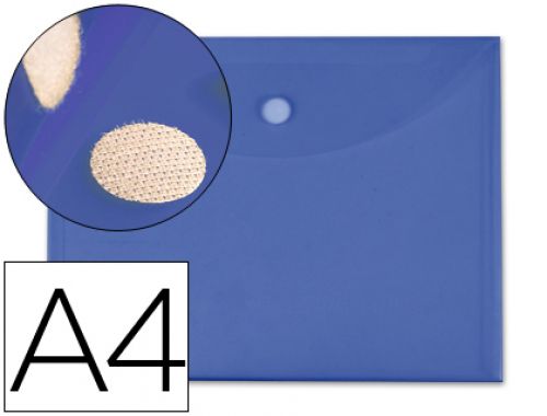Bolsa porta documentos liderpapel din a4 azul , Liderpapel , 35987 , 8423473359871